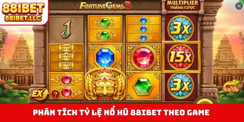 Phân tích tỷ lệ nổ hũ 88IBET theo game